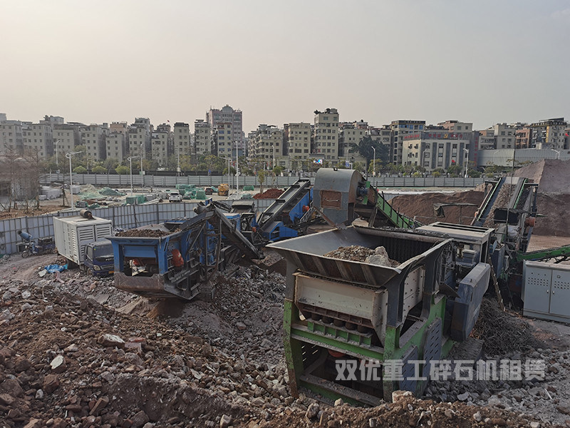郑州移动的破碎设备 鹅卵石碎石生产线 200-300吨